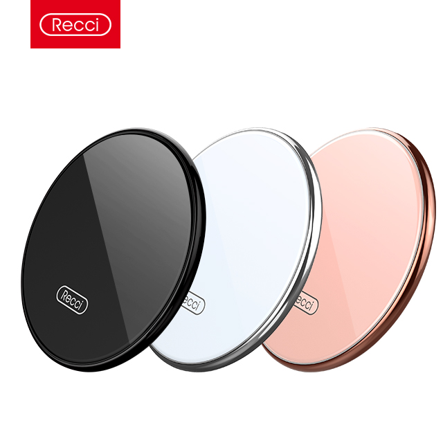 Recci 10W wireless fast charger power bank wireless charger